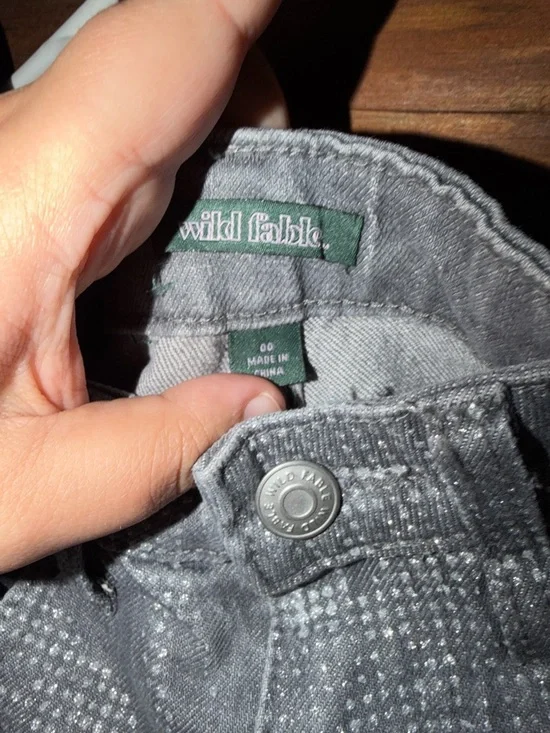 Women wild fable Straight Fit Gray Jeans - Size 00 - Picture 3 of 8